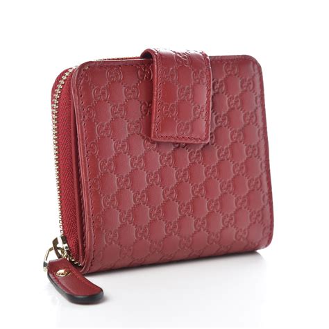 gucci wallet red and green|Gucci microguccissima wallet.